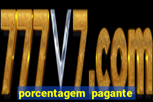 porcentagem pagante slots pg